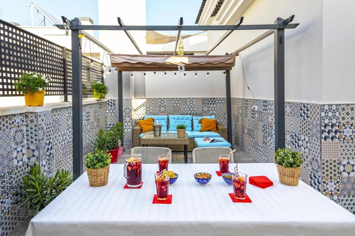 -Malagasunapts- Privateterrace Freeparking Pool Dış mekan fotoğraf