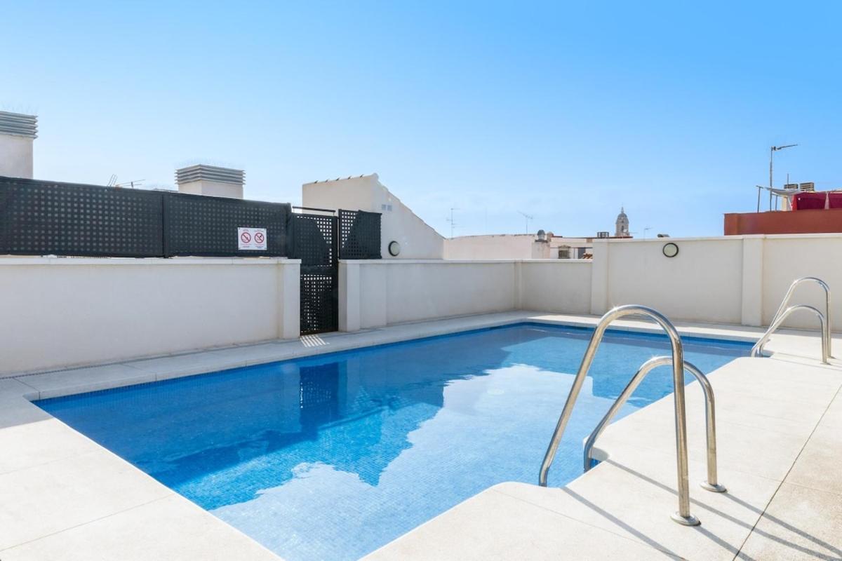 -Malagasunapts- Privateterrace Freeparking Pool Dış mekan fotoğraf